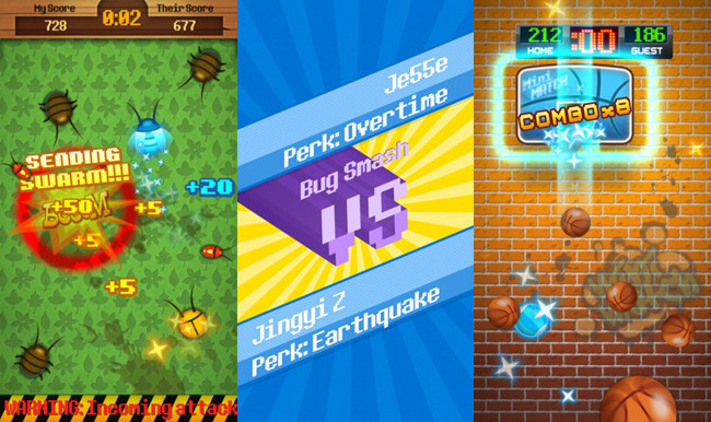 Minijuegos gratuitos para el iPhone - minimatch