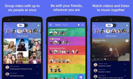 AirTime para Android, videochat y mensajería en grupos de seis