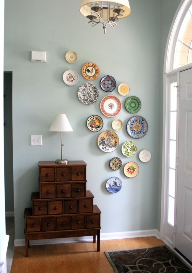 Diy Wall Art From Plates 2