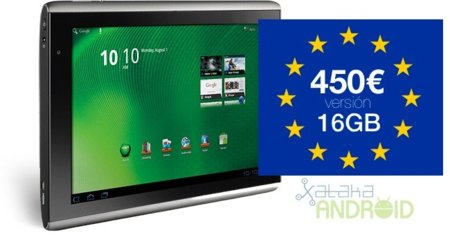 Acer Iconia Tab A500, ya disponible en España por 450€ (actualizado)