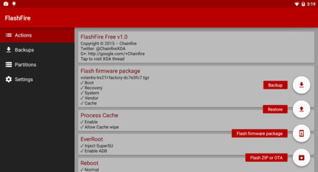 FlashFire ya está disponible para todos en Google Play, pero sigue siendo Beta