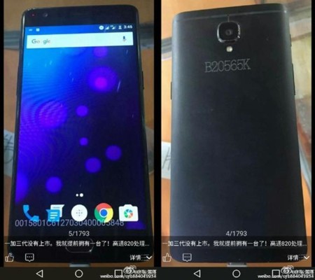 Las primeras fotos filtradas del OnePlus 3 muestran un rediseño total