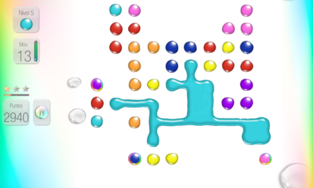 LikWit, el juego de puzzles que nos reta a combinar gotas de colores