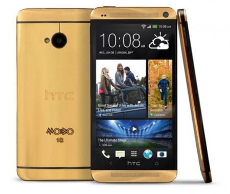 El HTC One de oro existe, cinco unidades exclusivas a 4.400 dólares
