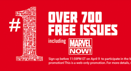 Comixology regala más de 700 números 1 de Marvel a quienes se apunten hoy a la oferta