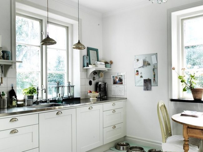 Una cocina reciclada de cinco tenedores