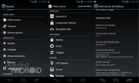 AOKP Jelly Bean, análisis