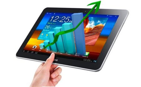 Los tablet Android le quitan un 20% de cuota de mercado al iPad