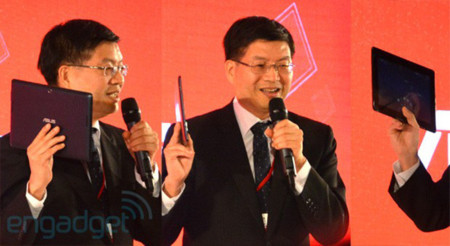 Asus todavía tiene más, Jerry Shen aparece con un tablet Full HD, Snapdragon y LTE