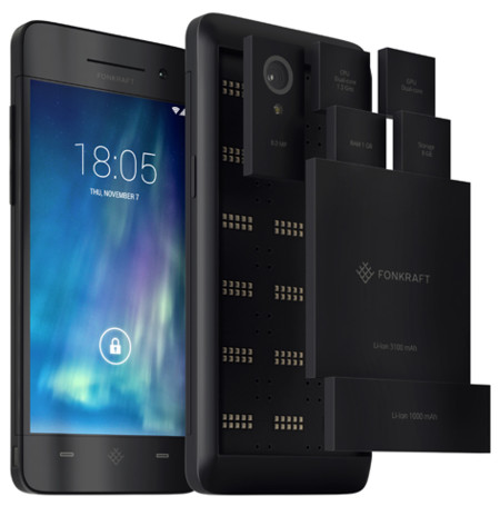 Fonkraft, el smartphone Android modular que pasó del cielo al infierno en tan solo seis días