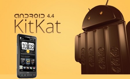 Android 4.4 corriendo en HTC HD2, smartphone de 2009, con SlimKat beta 1