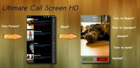 Visualiza los contactos que te llaman a pantalla completa con Ultimate Call Screen