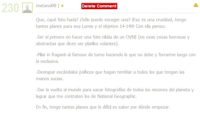 Ganador concurso Panasonic