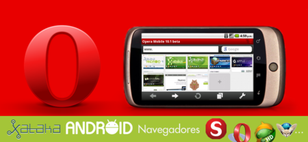 Navegadores en Android: Opera Mobile