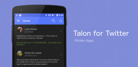 Luke Klinker presenta Talon (Plus) como una actualización a Android 5.0 por la que volverás a pagar