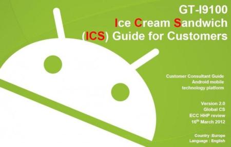 Samsung publica una guía de Android 4.0 para el Galaxy SII
