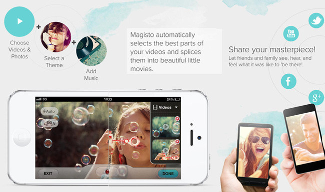 Editores de vídeo en iOS - Magisto
