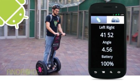 RoseWheel, un vehículo tipo SegWay controlado desde Android