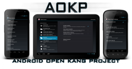AOKP lanza su primera ROM Jelly Bean