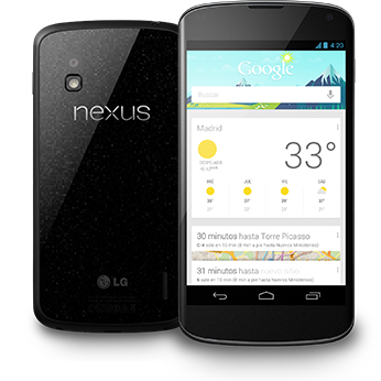 Nexus 4, toda la información del nuevo Android de Google