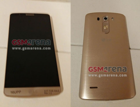 LG G3 se deja ver ahora en su versión dorada junto a sus posibles especificaciones