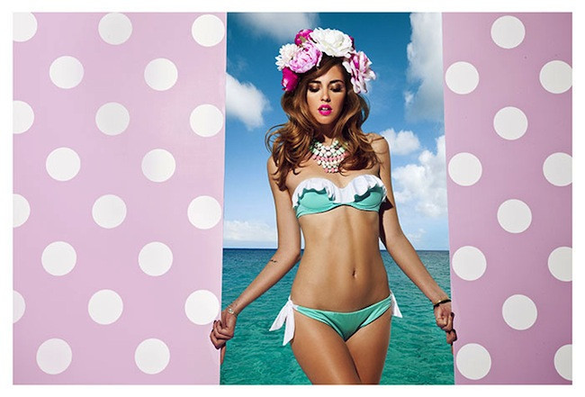 Chiara ferragni and candela novembre for je m'en fous swimwear Chiara ferragni and candela novembre for je m'en fous swimwear