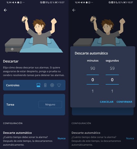 Descartar Alarma