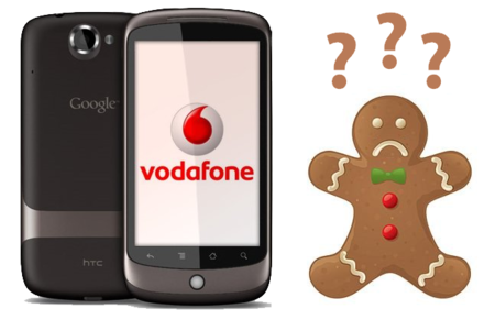 Nexus One (Vodafone) tendrá que seguir esperando a Gingerbread