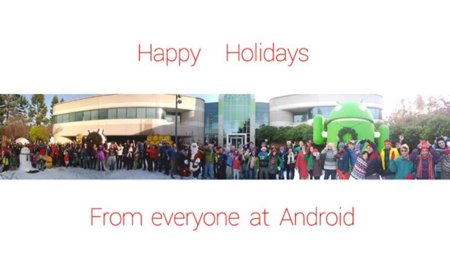 La imagen de la semana: Android nos desea felices fiestas
