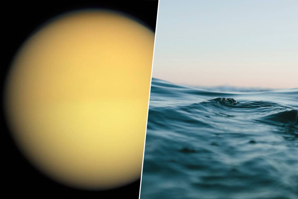 Cientistas descobrem que o oceano de Titã, maior lua de Saturno, não é líquido