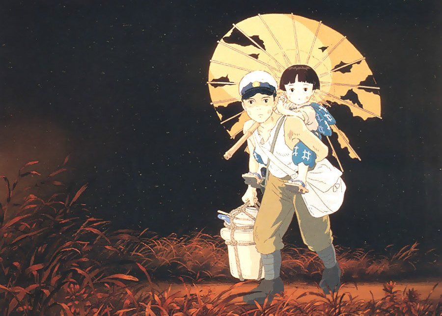 Animación �La tumba de las luciérnagas�, de Isao Takahata