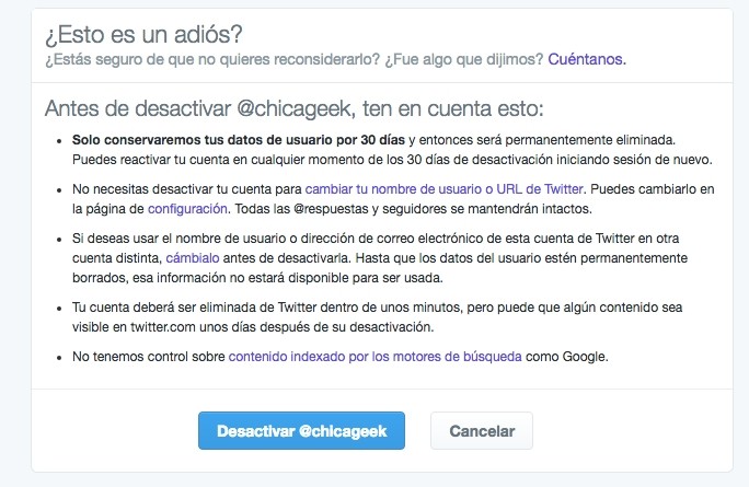 Cómo eliminar todas tus cuentas de redes sociales