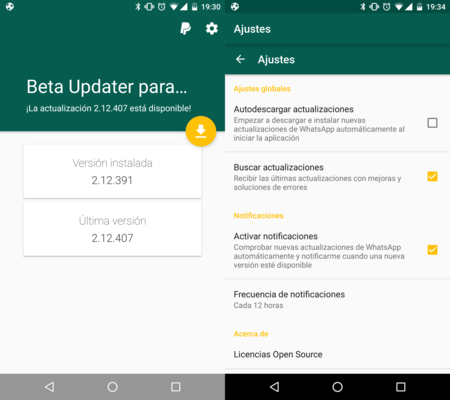Cómo estar siempre actualizado automáticamente a la última versión beta de WhatsApp