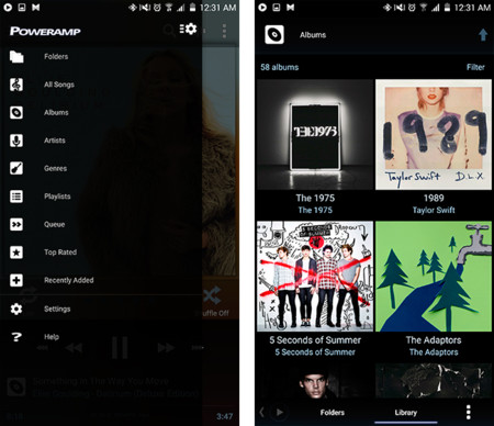 Poweramp empieza a renovarse para demostrar que sigue siendo un gran reproductor de música