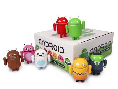 Las figuras oficiales de Android saldrán a la venta en tiendas