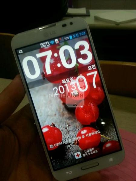 LG Optimus G Pro se muestra en vivo por primera vez