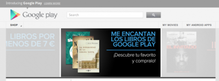 Los libros se aproximan a Google Play en España