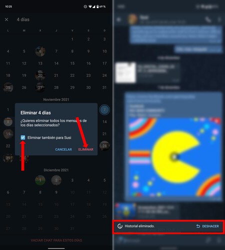 Telegram Borrado Fecha 2