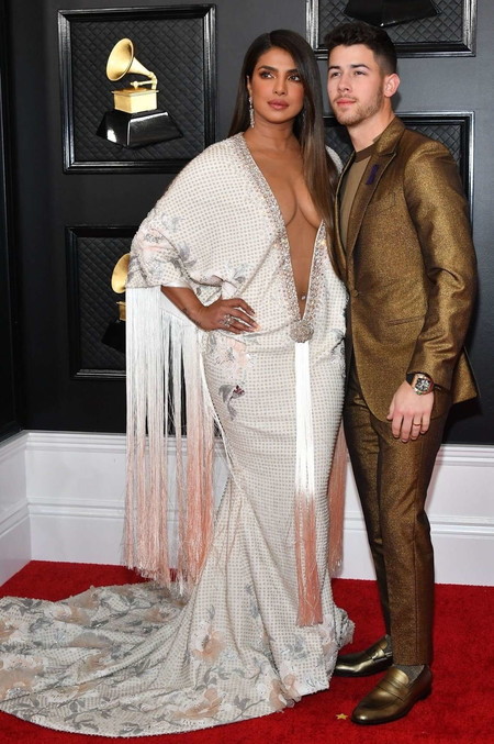 Nick Jonas Grammy Red Carpet Awards Trendencias Hombre 03