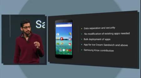 Google añadirá a partir de Android 4.0 nuevas características para usuarios empresariales