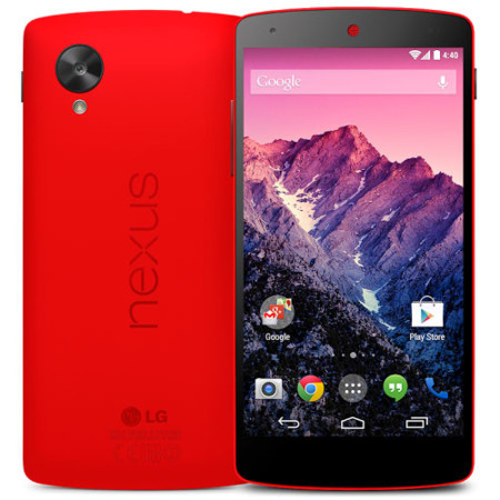 Nexus 5 en color rojo brillante ya a la venta en Google Play