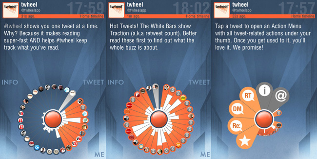 Cliente twitter - twheel