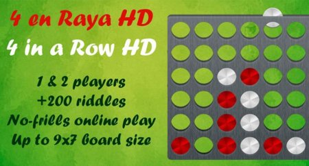Cuatro en Raya HD, o cómo coger un juego clásico y hacerlo todavía más divertido