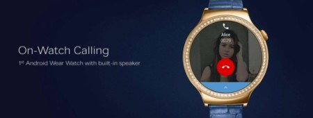 Huawei nos da un anticipo de cómo atenderemos llamadas en Android Wear con su nuevo reloj