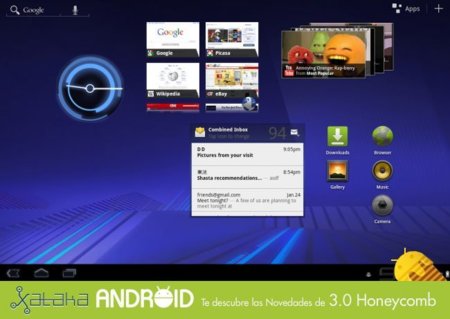Android Honeycomb, impresiones del MWC 2011