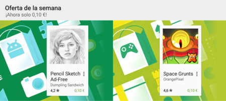 Oferta de la semana en Google Play: Pencil Sketch y Space Grunts rebajados a 0,10 €