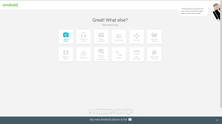Esta es la web con la que Google quiere ayudarnos a elegir el mejor móvil para nosotros