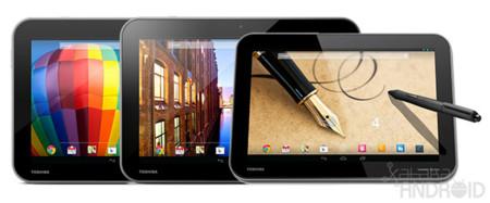 Toshiba presenta sus tablets de 10 pulgadas Excite Pure, Excite Pure Pro y Toshiba Write