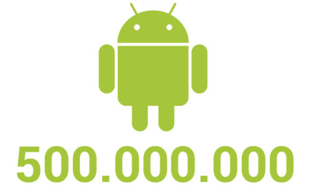Android supera los 500 millones de dispositivos en todo el mundo