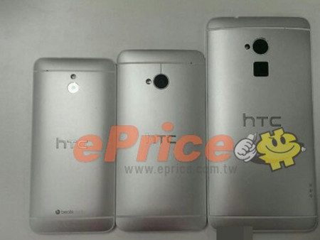HTC One Max se deja ver con un supuesto escáner de huellas dactilares a su espalda